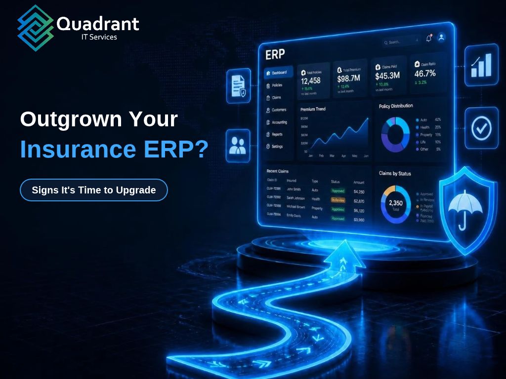 Insurance ERP – old ERP system vs modern insurance ERP comparison for insurance companies